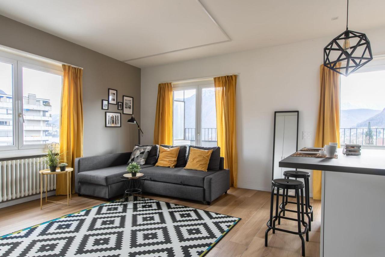 Minerva Apartments Lugano Dış mekan fotoğraf