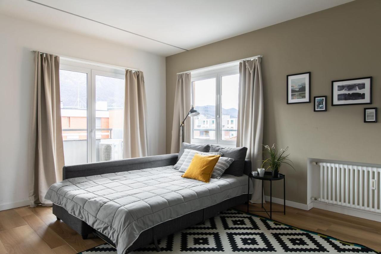 Minerva Apartments Lugano Dış mekan fotoğraf
