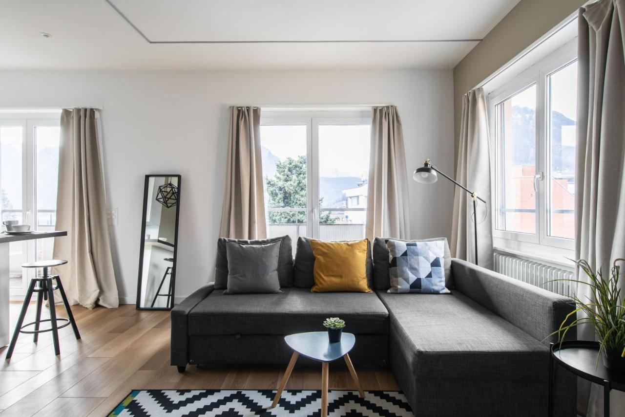 Minerva Apartments Lugano Dış mekan fotoğraf